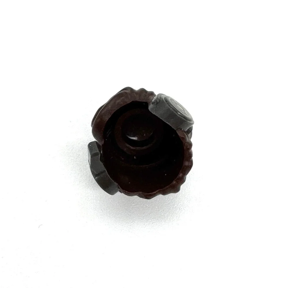 LEGO Dark Brown Minifigure Hair Tousled with Headset Microphone 37029 37197